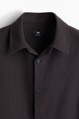 Camisa de muselina Regular Fit - H&m фото 3