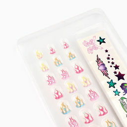 Накладные ногти детские с татуировками Будь красоткой, 24 шт. - Выбражулька фото 4