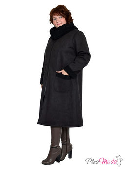 Пальто Модель №783 размеры 44-84 - Plusmoda фото 4