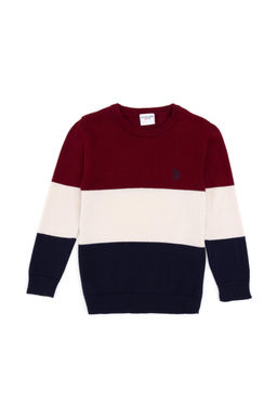 Темно-синий свитер для мальчика Неожиданная скидка в корзине