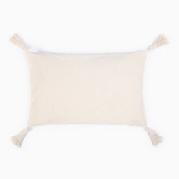 Наволочка декоративная Этель Бохо, 30х50 см, цвет молочный, 100% хлопок  фото 9