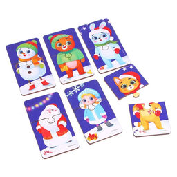 Пазлы Новогодняя кутерьма - Лесная мастерская фото 5