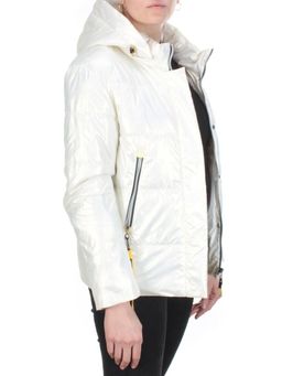 8262 WHITE Куртка демисезонная женская BAOFANI (100 гр. синтепон) - Фабричный китай фото 6