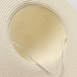 Шляпа женская MINAKU, белая, размер 58, целлюлоза 100%