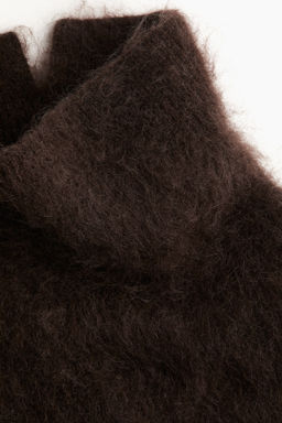 Jersey de cuello alto en mezcla de mohair - H&m фото 10