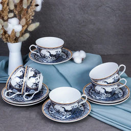 Набор чайный 12 пр 270 мл арт. LY-11/12, LY1620.1/2 (591080, 625157.547326, 684076, 731361, 589546)