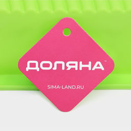 Форма для выпечки Доляна Хлеб. Полосы, силикон, 27.5?13.5?7 см, внутр.размер 23.5?11?7 см, зелёная  фото 9