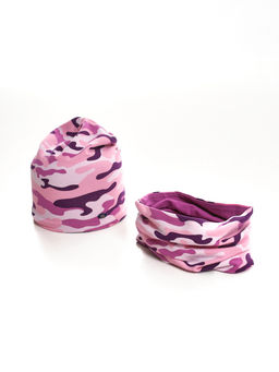 Комплект (шапка+снуд) UD 3019 лилов.кам