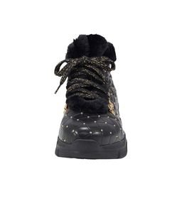 Полусапожки, черно-золотистые - Heine фото 4