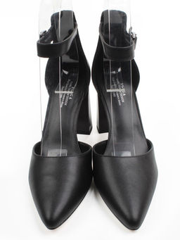 06-XLP1335-1 BLACK Туфли женские (натуральная кожа)