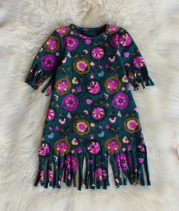 ПЛ610-К Платье Огурцы