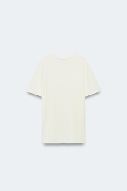 CAMISETA BORDADO DELANTERO LIMITED EDITION / Crudo - Zara фото 8