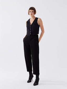 Beli Lastikli Rahat Kal?p Kad?n Pantolon