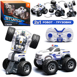 Машина "Внедорожная полиция" р/у, 27 MHz, в коробке