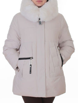 M-M02 MILK Куртка зимняя женская (200 гр. холлофайбер)
