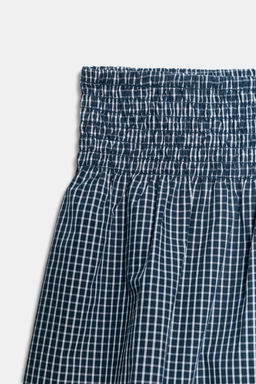 SHORTS CUADRO VICHY / Marino - Zara фото 9