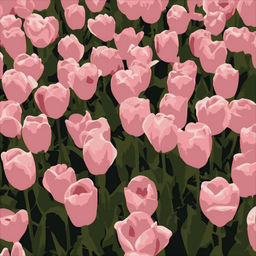 Картина по номерам на подрамнике Draw Me! Beautiful flowers, (20*20 см)