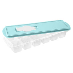 Форма для льда с крышкой и клапаном "Кубики" п/эт. 12яч. (М1251-М)