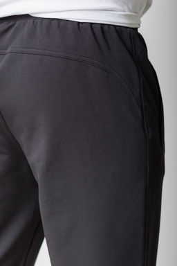 Брюки М-1224 из футера двунитки без начёса