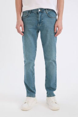 Pedro Slim Fit Dar Kal?p Normal Bel Dar Paca Jean Pantolon