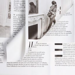 Цена за 20 шт. Пленка флористическая Газета моды 65мкм, 50 х 58 см