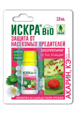 Искра Био 10мл биоп-т от тли, клещей (1уп/24шт) (ГБ)