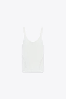FITTED KNIT TOP - Zara фото 17