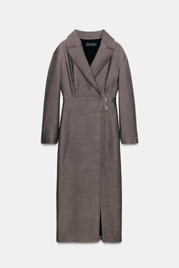 MIDI WRAP DRESS