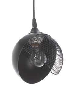 Светильник подвесной N6483/1HQ, 1х60Вт, E27, чёрный