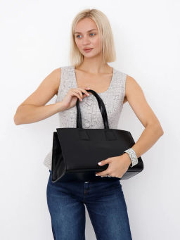 Сумка 1008M black Polina&Eiterou