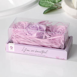 Набор Ты совершенна 3 мыльных лепестка в пвс коробке - Чистое счастье фото 3