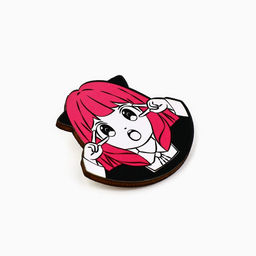 Цена за 20 шт. Значки деревянные Аниме в шоубоксе, 20 шт.