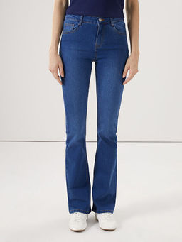 Straight Fit Kad?n Jean Pantolon