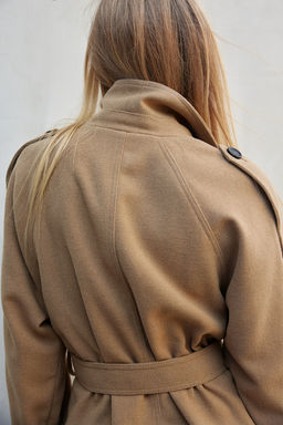 Chaqueton marinero corto de fieltro - H&m фото 5