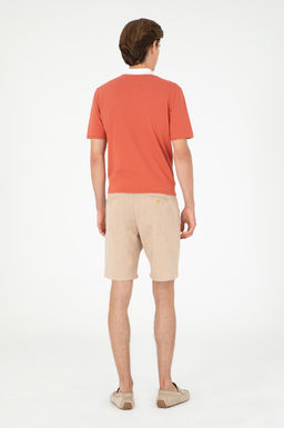 Мужские шафрановые тканые шорты Неожиданная скидка в корзине - U.s. polo assn фото 4