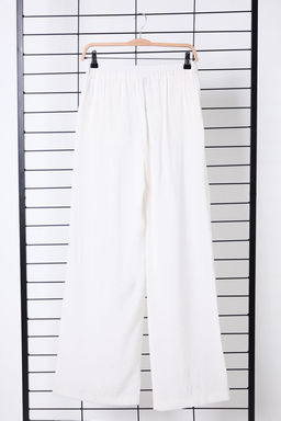 TRENDYOLMILLA Haki Modal Yumusak Tuseli Wide Leg/Genis Paca Dokuma Pantolon TWOSS25PL00004  фото 8