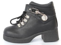 03-N72699-1 BLACK Полуботинки спортивные мужские (натуральная замша)