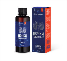 Здоровые почки "Комплекс для почек", сироп растительный, бут. Пэт, 200 мл