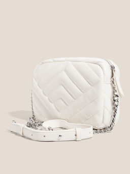 Кросс-боди ARMANI EXCHANGE VICTORIA Артикул 4362840, белый  фото 3