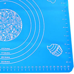 30495-2 Коврик силикон 38х28см. голубой MB (х72) - Mayer&boch фото 3