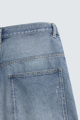 BERMUDA DENIM BAGGY FIT / Azul