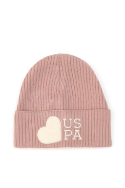 Девчачий пудровый берет