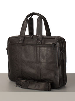 LACCOMA портфель БИН8902-2-черный эко кожа