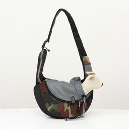 Слинг - переноска для животных, 45 х 11 х 24 см, камуфляж - Пижон фото 2