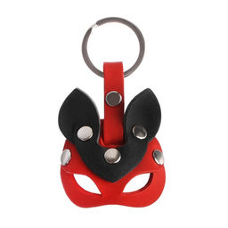 Брелок для автомобильного ключа, маска - кошка, натуральная кожа - Simaland фото 8