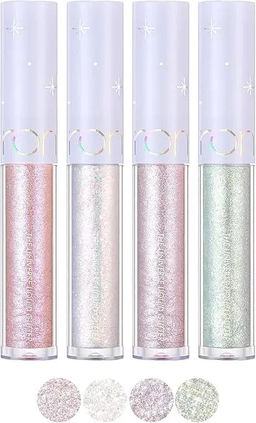 The Universe Liquid Glitter Glitter 08 Minty Way - Мятный золотистый глиттер с изумрудными и золотыми блестками , 2 г