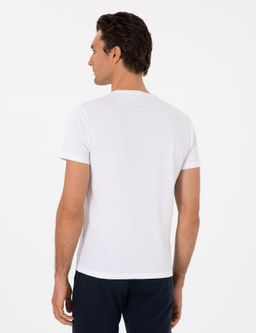 Beyaz Slim Fit Ti__rt - Cacharel фото 5