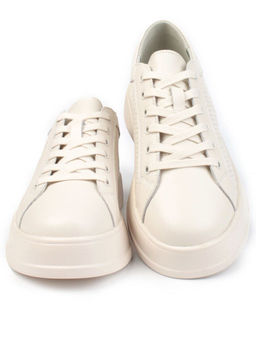 05-DXT53-2 BEIGE Кроссовки женские (натуральная кожа)