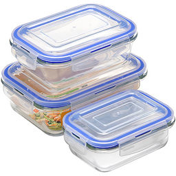 26265 Набор жаропрочных мисок 6пр с/кр 0,37/0,65/1л стекло LR (х4) - Mayer&boch фото 2