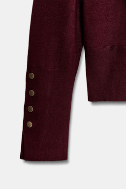 BASIC PLAIN KNIT SWEATER - Zara фото 33